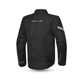 BELA HIGHLAND MAN MOTORCYCLE TEXTILE JACKET BLACK GREY
