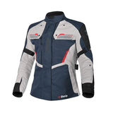BELA Hurricane Lady 3in1 Motorcycle textile Jacket Blue Ice Red