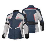 BELA Hurricane Lady 3in1 Motorcycle textile Jacket Blue Ice Red