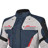 BELA Hurricane Lady 3in1 Motorcycle textile Jacket Blue Ice Red