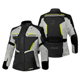 BELA Hurricane Lady 3in1 Motorcycle textile Jacket Black Grey Yellow