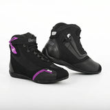 BELA Kiva Lady Motorcycle Urban Boots Black Purple