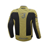 BELA MESH PRO 2.0 MAN MOTORCYCLE SUMMER JACKET BROWN OLIVE BLACK