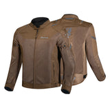 BELA Mesh Pro Man Motorcycle Touring Textile Jacket Brown