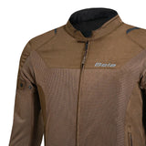 BELA Mesh Pro Man Motorcycle Touring Textile Jacket Brown