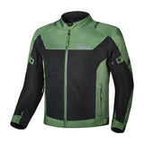 BELA MESH PRO MAN MOTORCYCLE TEXTILE JACKET OLIVE BLACK