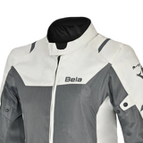 BELA Mesh Pro Man Summer Motorcycle Jacket Grey Ice