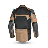 BELA Onsaker Motorcycle Textile Jacket Sand Black Orange
