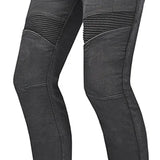 BELA ROSEKIN LADY MOTORCYCLE CE AA APPROVED JEANS BLACK
