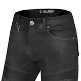 BELA ROSEKIN LADY MOTORCYCLE JEANS 30L BLACK SPRAY