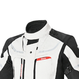 Bela Transformer Motorcycle Touring Jacket Ice Black Red