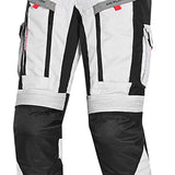 BELA TRANSFORMER MEN MOTORCYCLE TEXTILIE PANT ICE GREY BLACK 32L