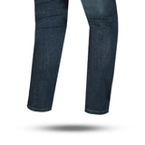 BELA URBAN LADY MOTORCYCLE DENIM JEANS VINTAGE BLUE