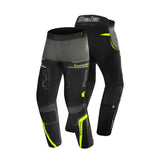 BELA WATSON PANTALON DE MOTO VERDE NEGRO