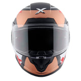 AXOR SABER X SPORTS HELMET BLACK MATTE ORANGE