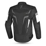 BELA Sprinter Textile Motorbike Jacket Black/White/Grey