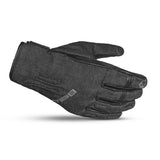 Bela Alberto Denim Motorcycle Gloves Black