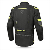 R-TECH KNIGHT RIDER 3IN1 Motorcycle Jacket (Long) Black/Anthracite/Yellow