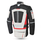 BELA CROSSROAD EXTREME WP 3 IN 1 MEN MOTORCYCLE JACKET ICE GREY RED