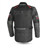 BELA Onsaker Motorcycle Textile touring Jacket Black Red