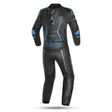 BELA Rocket Man Mix Kangroo 2 PC Motorcycle Racing Suit Black Blue