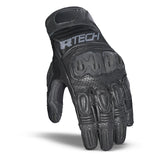 R-TECH Rocco Motorcycle Racing Gloves BLACK
