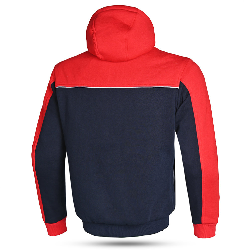R-TECH Suspension Hoodie - Blue Red - back pic