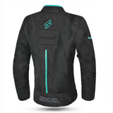 Bela Highland Lady Textile Jacket Black/Turquoise