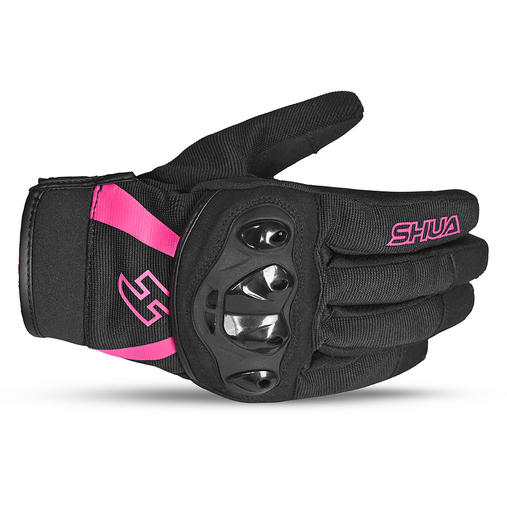 SHUA Shot Lady - Gloves - Black Pink