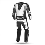 Bela North Star 1PC Motorcycle Racing Suit Black White
