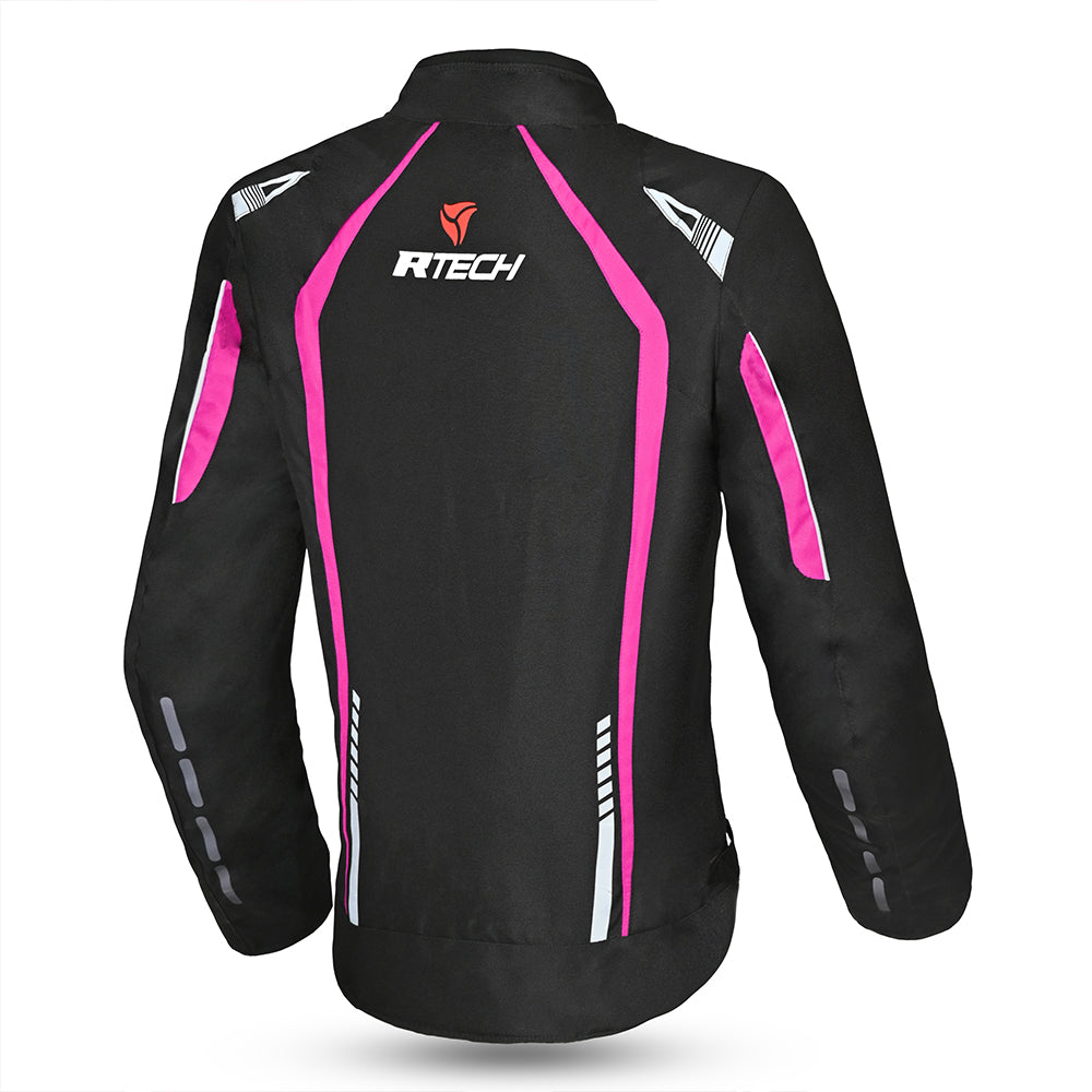 R-TECH Marshal Lady - Textile Jacket - Black Pink