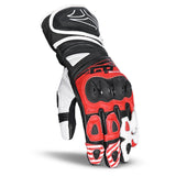 R-TECH GP Motorcycle Gloves Black Red