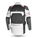BELA Onsaker Motorcycle Textile Jacket - White Black Red - DELIVERY WITHIN 8 WEEKS