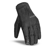 Bela Alberto Denim Motorcycle Gloves Black