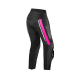 Bela Rocket Lady Motorcycle Leather Pants Black/Pink