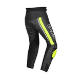 Bela Rocket Man Motorcycle Leather Pants Black Yellow