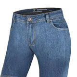 R-TECH VALENCIA LADY MOTORCYCLE JEANS BLUE HALF BODY SPRAY
