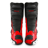 BELA Speedo 2.0 Motorcycle Leather Boots Black/Red