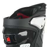 BELA RACE PRO MOTORCYCLE RACING LEATHER BOOTS BLACK WHITE