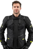 SHIMA RUNNER MEN MOTORCYCLE TEXTILE JACKET FLUO