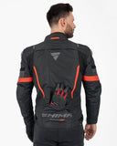SHIMA SOLID 2.0 MEN'S MOTORCYCLE TEXTILE JACKET BLACK/WHITE