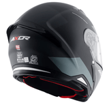 AXOR HUNTER TURBO FULL FACE MOTORCYCLE HELMET BLACK MATTE_GRAY