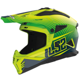 Ls2 Mx708 Fast Duck M.H-V Motocess Helmets Green H-V Yell.-06