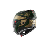 SHARK OXO SIEVE Verde mate cromado dorado modular Casco