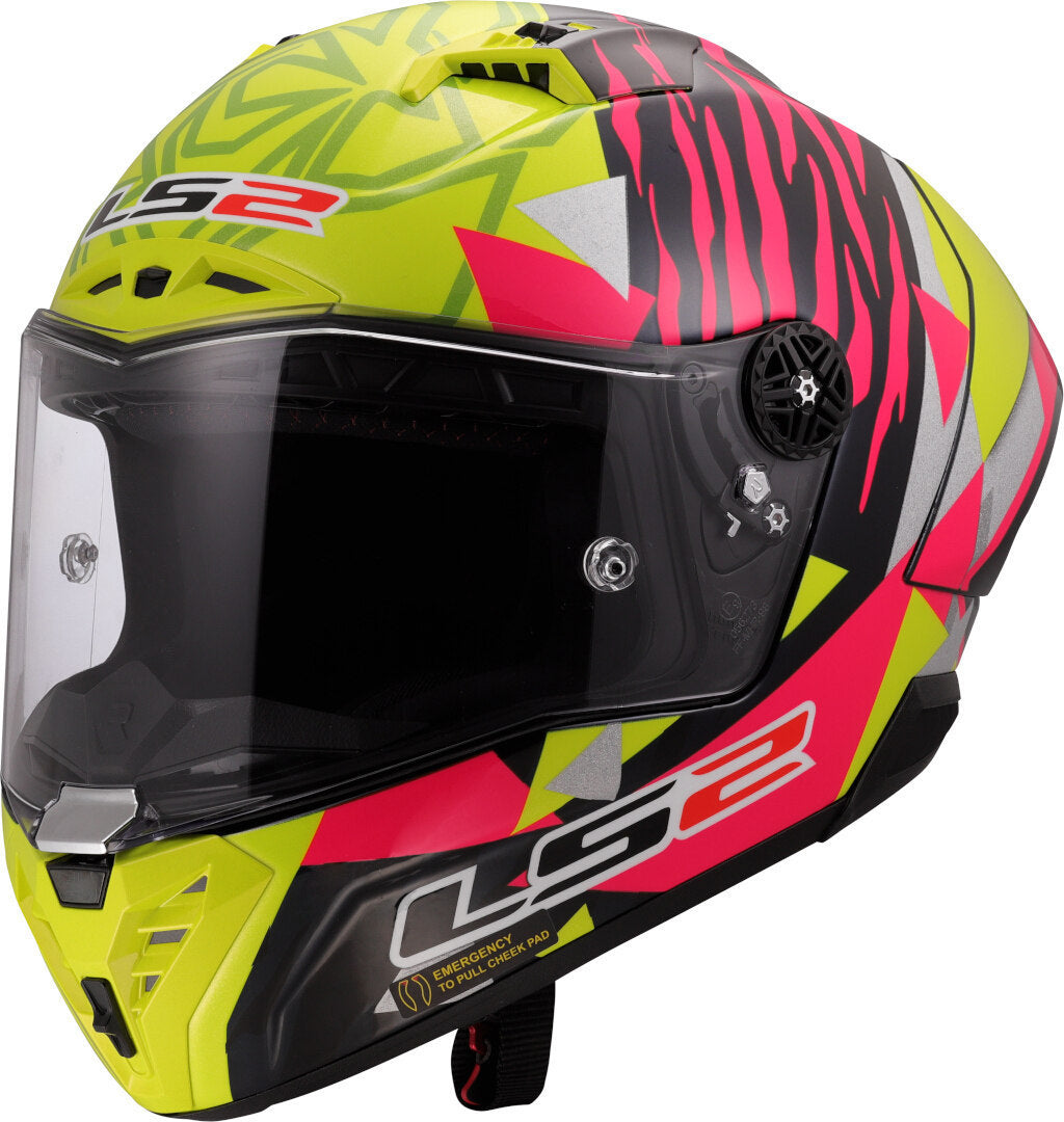 LS2 FF805 Thunder GP Aero Motorcycle Helmet Replica Aldeguer Maximomoto.Uk!