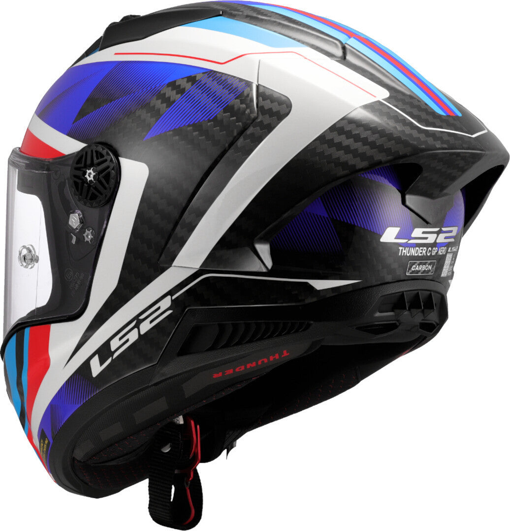 LS2 FF805 Thunder GP Aero Full Face Motorcycle Helmet Raute Blue Red-06