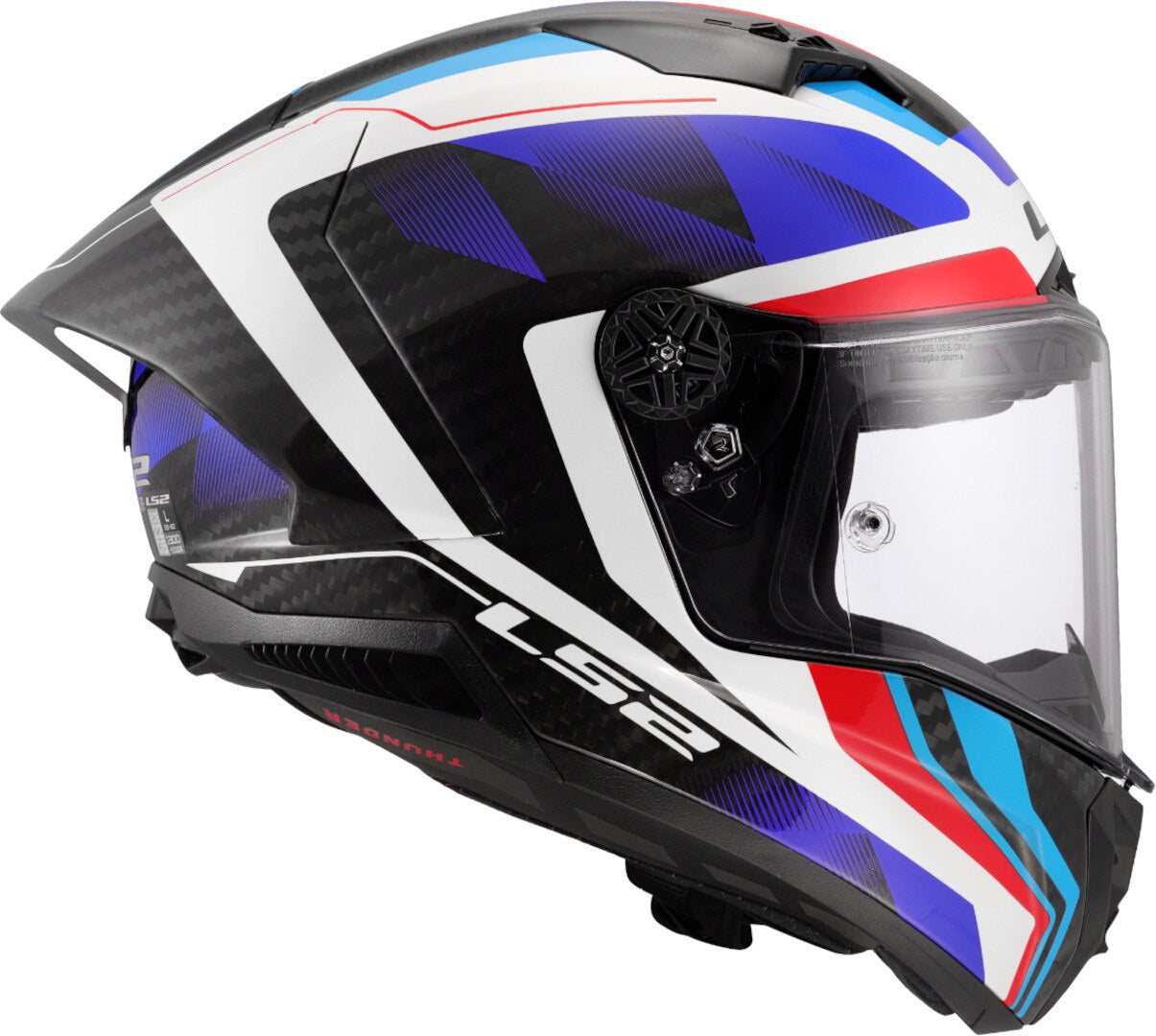 LS2 FF805 Thunder GP Aero Full Face Motorcycle Helmet Raute Blue Red-06