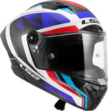 LS2 FF805 Thunder GP Aero Full Face Motorcycle Helmet Raute Blue Red-06