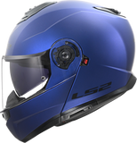 LS2 FF908 Strobe II Modular Motorcycle Helmet Matte Navy Blue