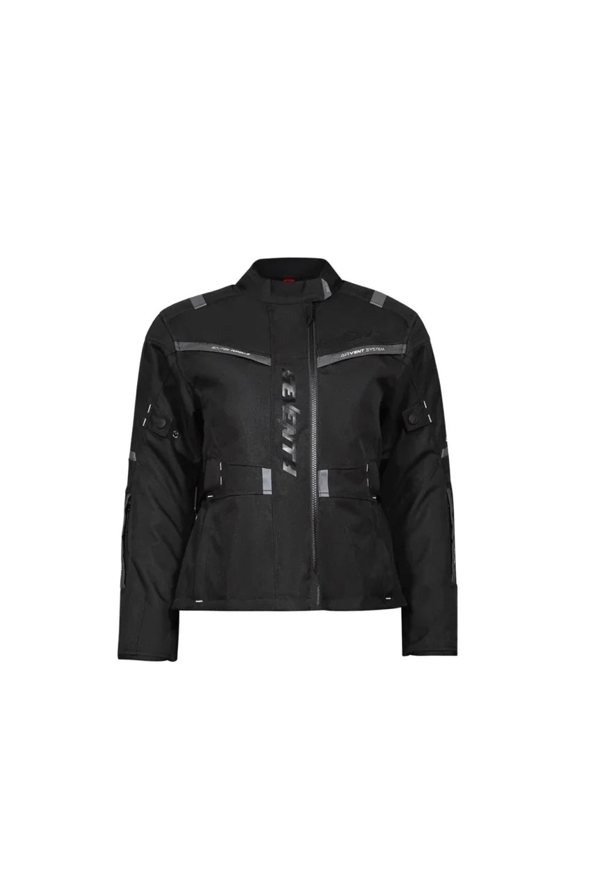 SEVENTY SD-JT85 TONALE Women's 4-season motorcycle jacket BLACK